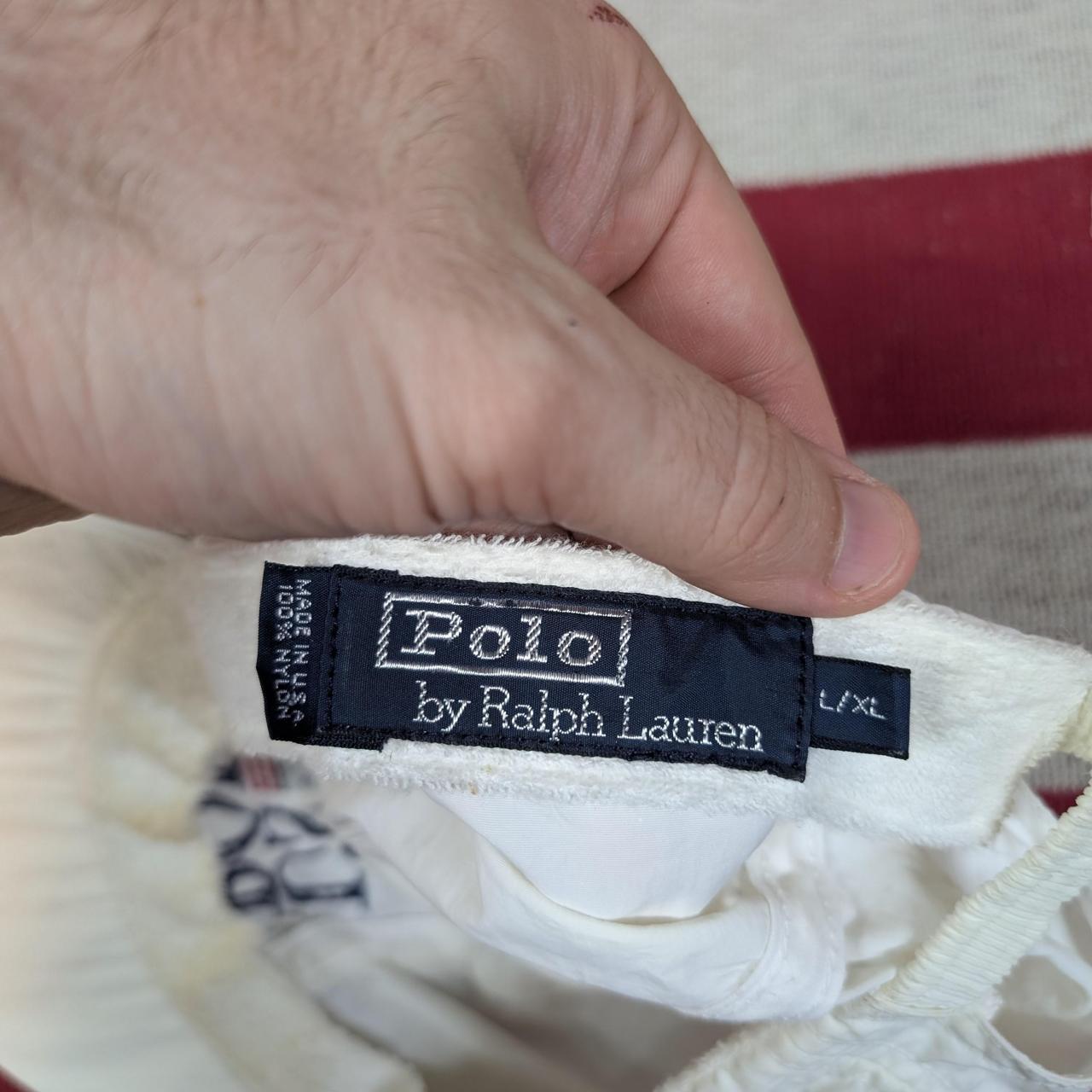 Polo Ralph Lauren Men's Hat - White – Vintage 90s… - image 7