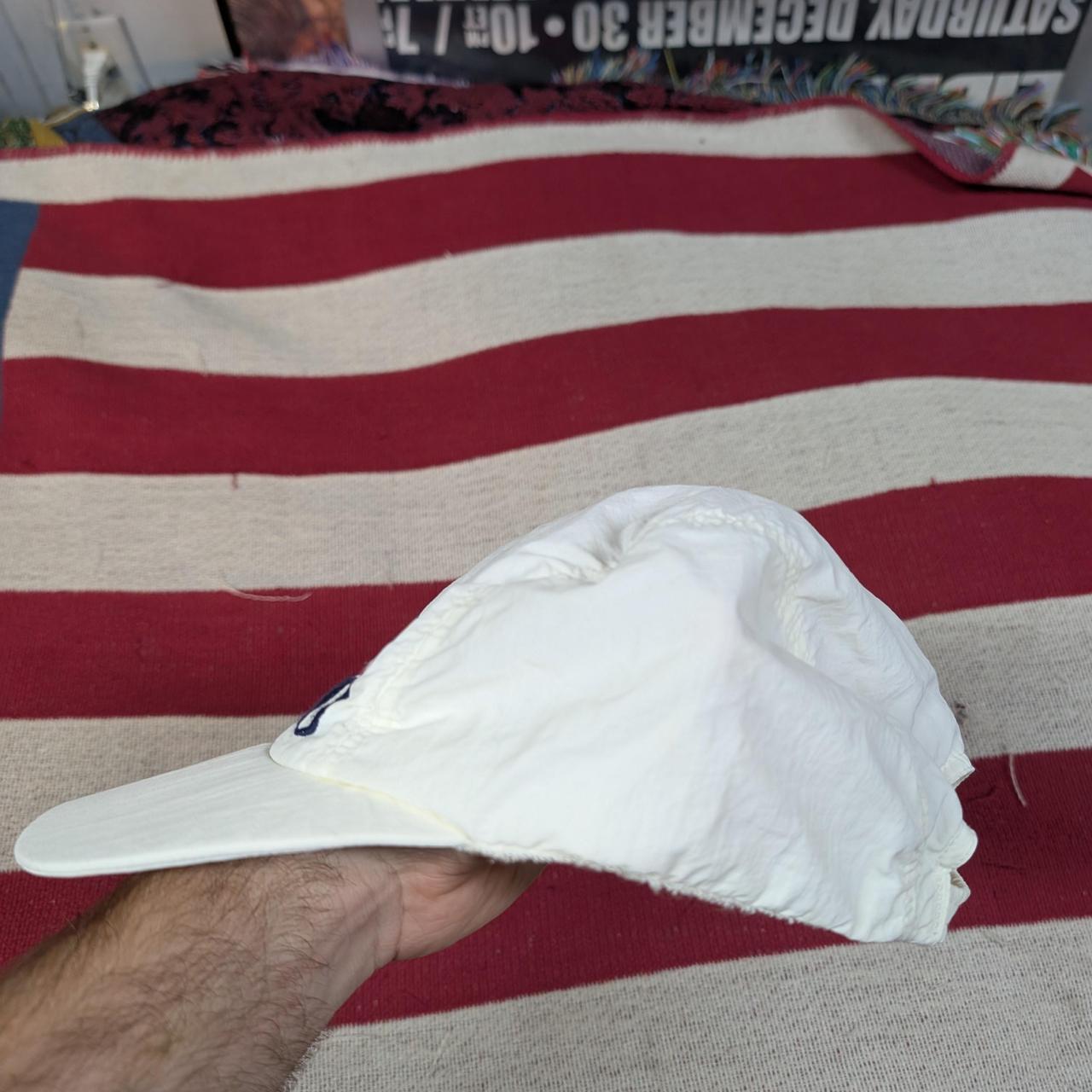 Polo Ralph Lauren Men's Hat - White – Vintage 90s… - image 3