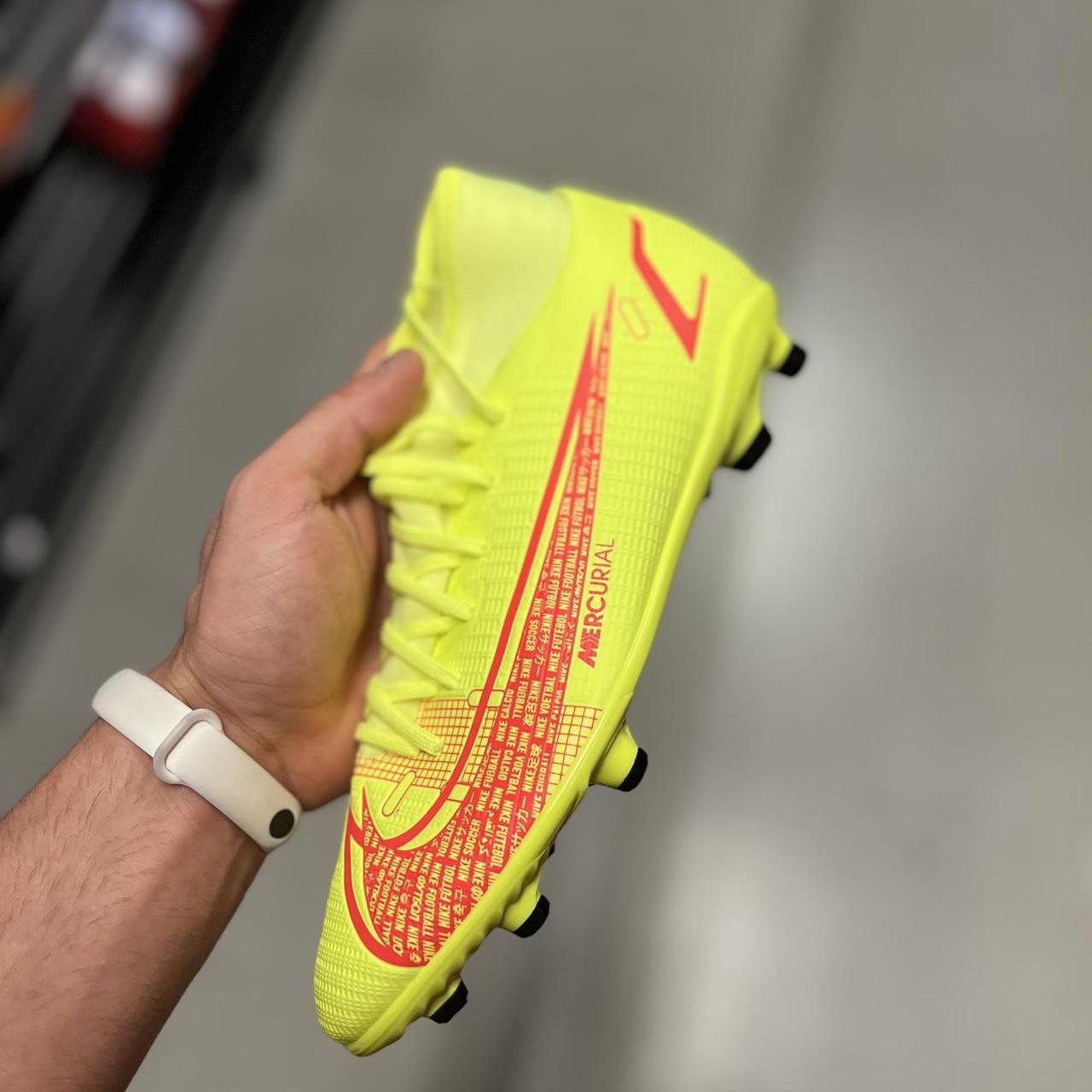 nike mercurial yellow and pink