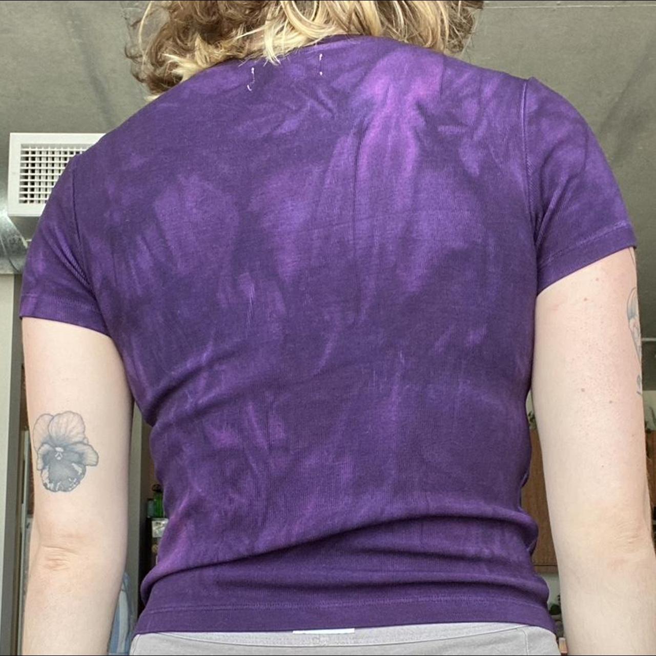 Velvet Women's Purple T-shirt (2)