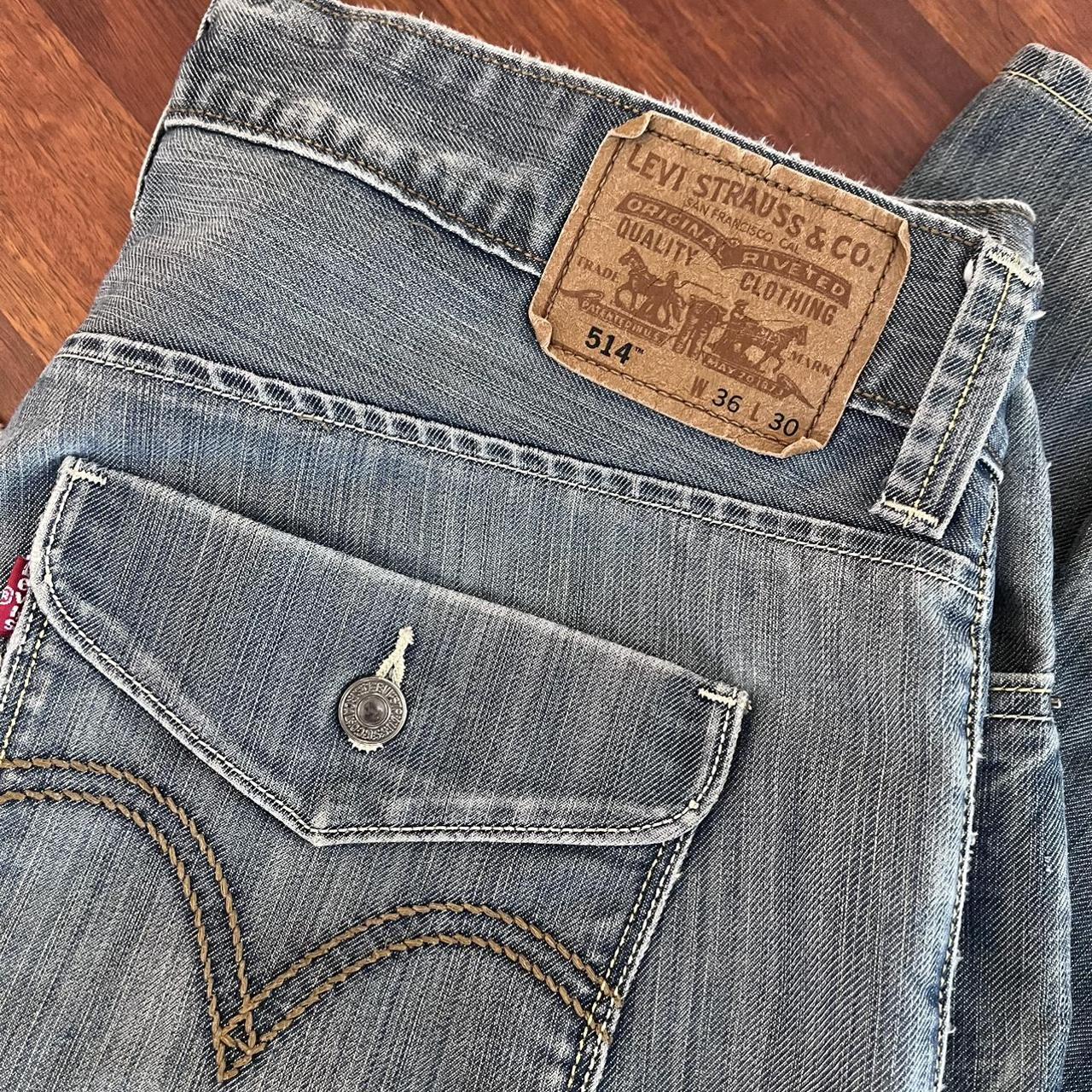 Jeans levi 514 men 36x30 - Depop