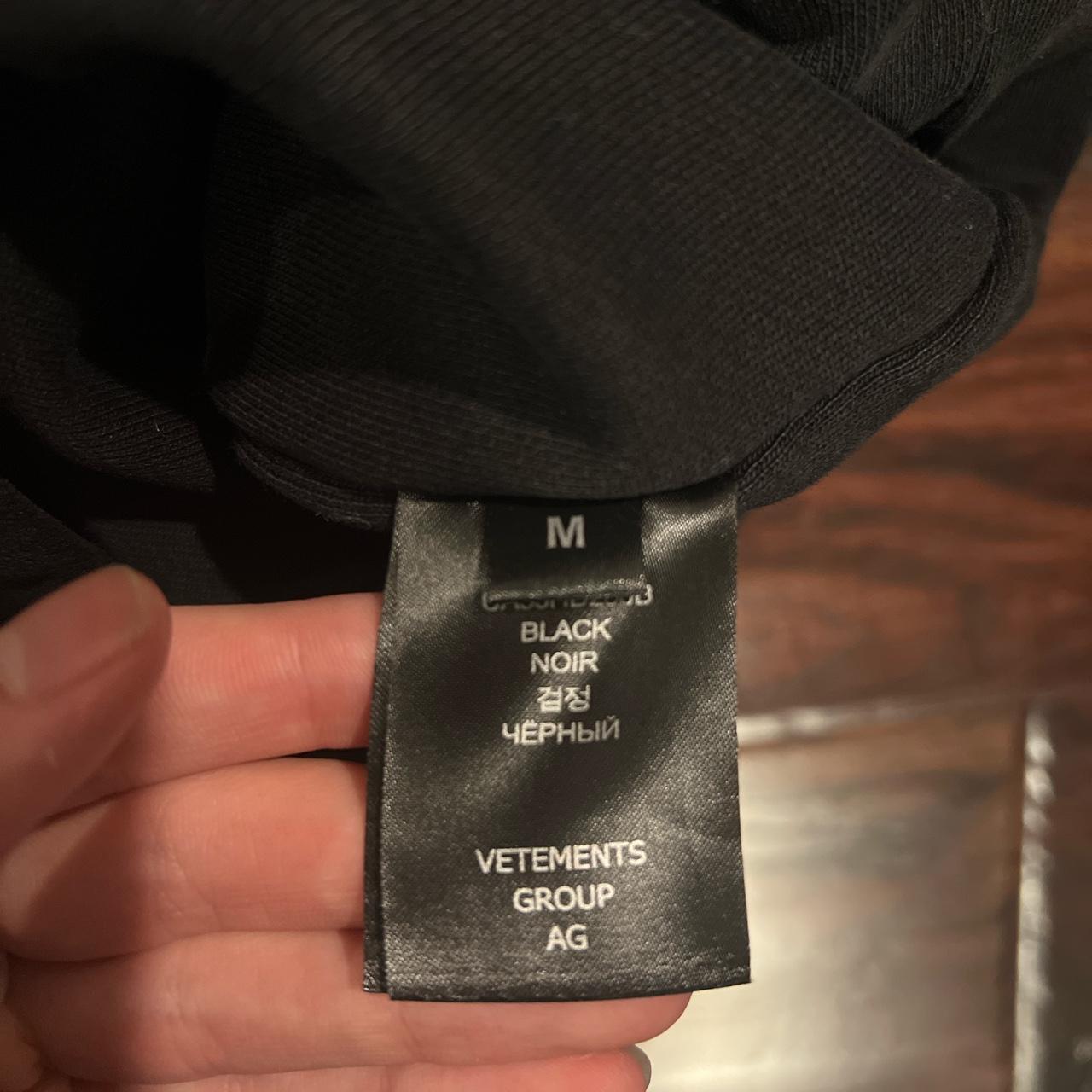 vetements inside out hoodie can be worn both... - Depop