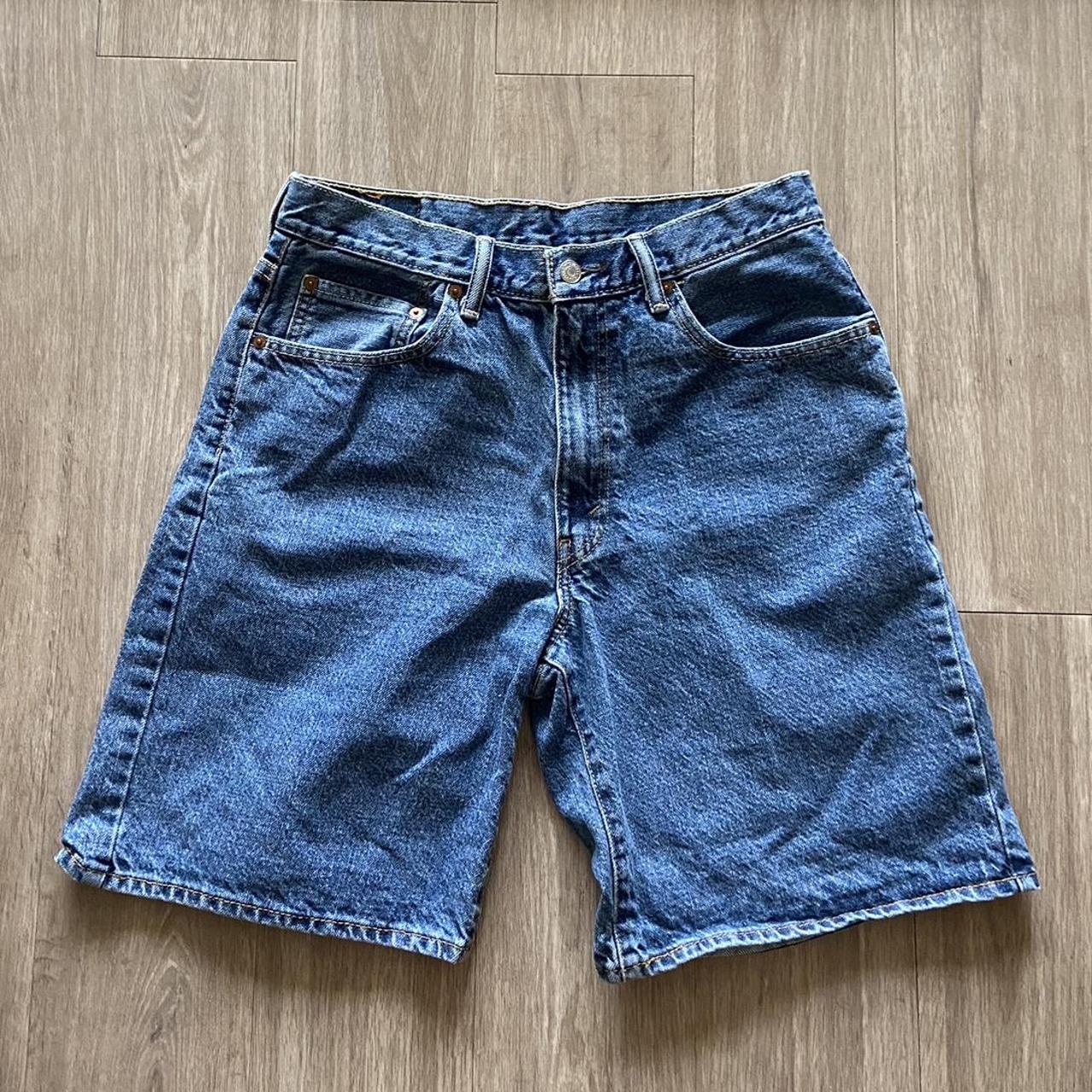 Levi's Men's Blue Shorts | Depop