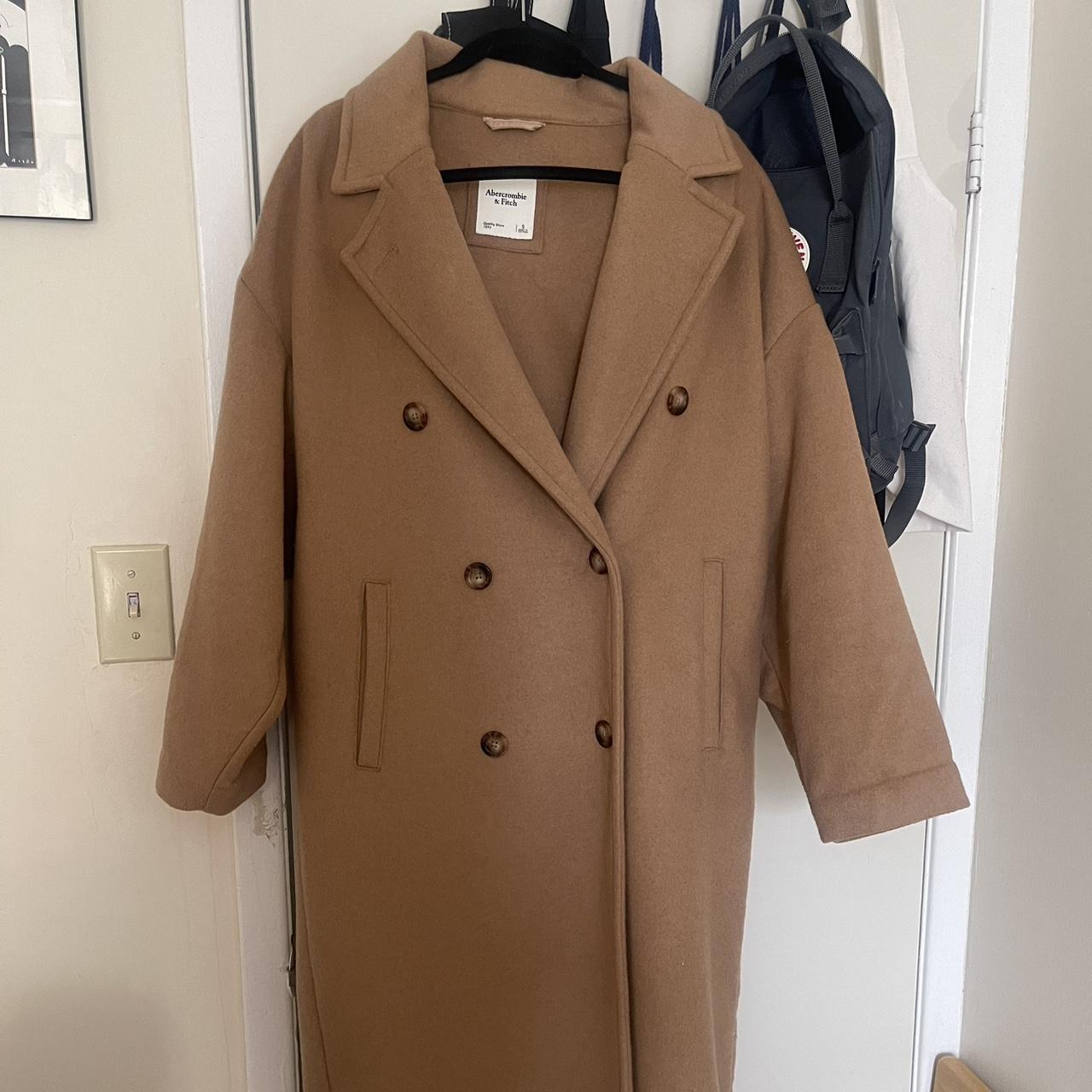 Abercrombie Fitch double breasted wool blend Depop
