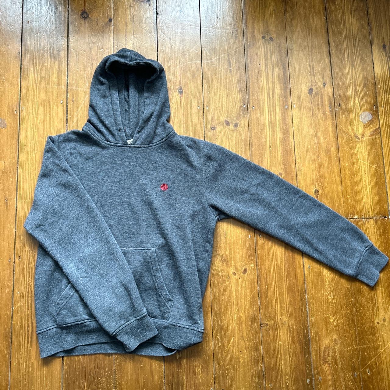 Grey element outlet hoodie