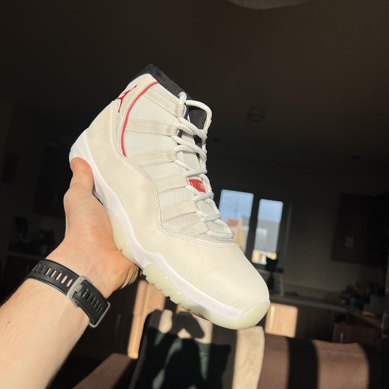 cream jordan shoes