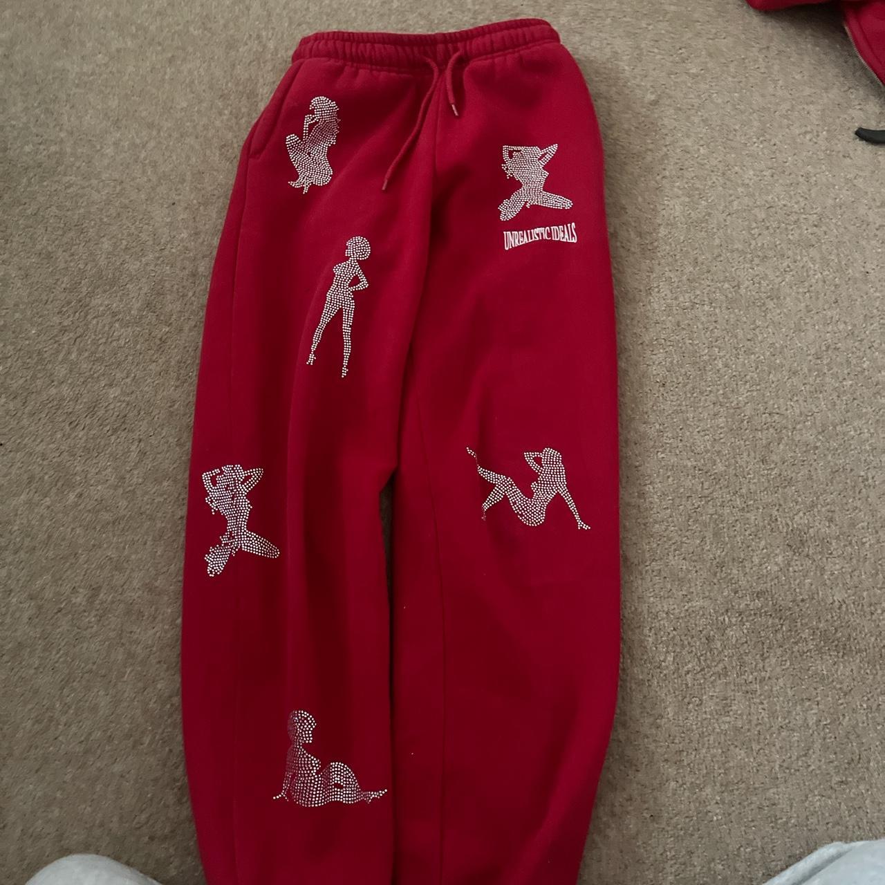 Named collective rhinestone tracksuit Named... - Depop