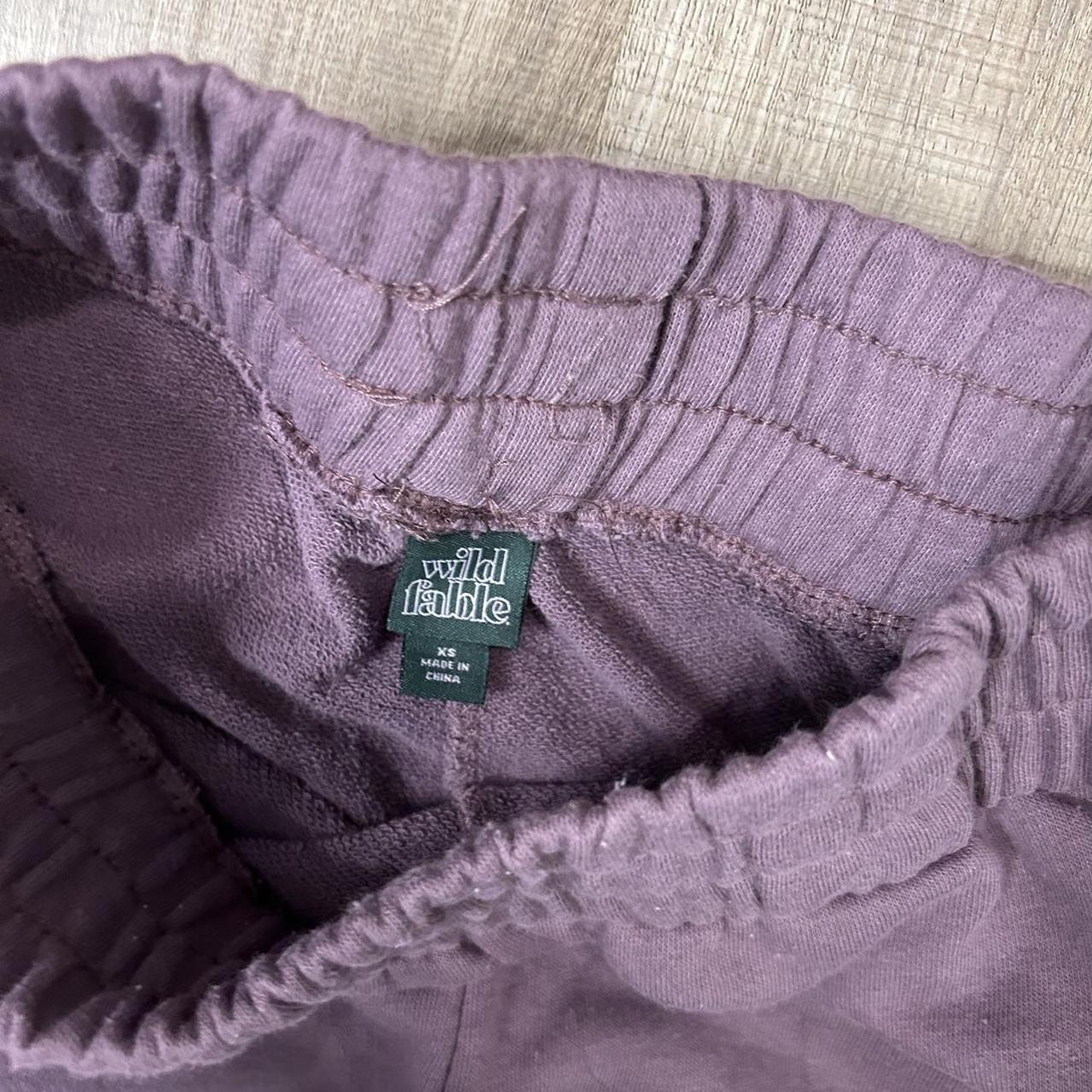 Purple Wild Fable sweatpants Super comfy Barely - Depop