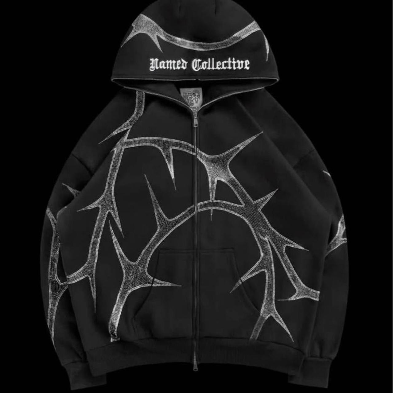 Named collective-zip-hoodie - Depop