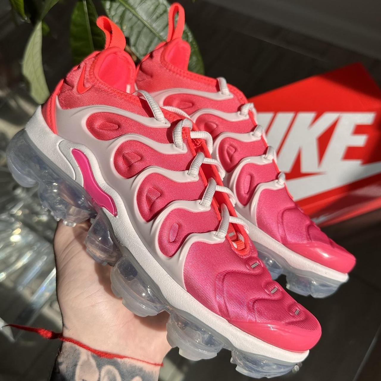 NIKE VAPORMAX PLUS PINK Condition: Brand new in... - Depop