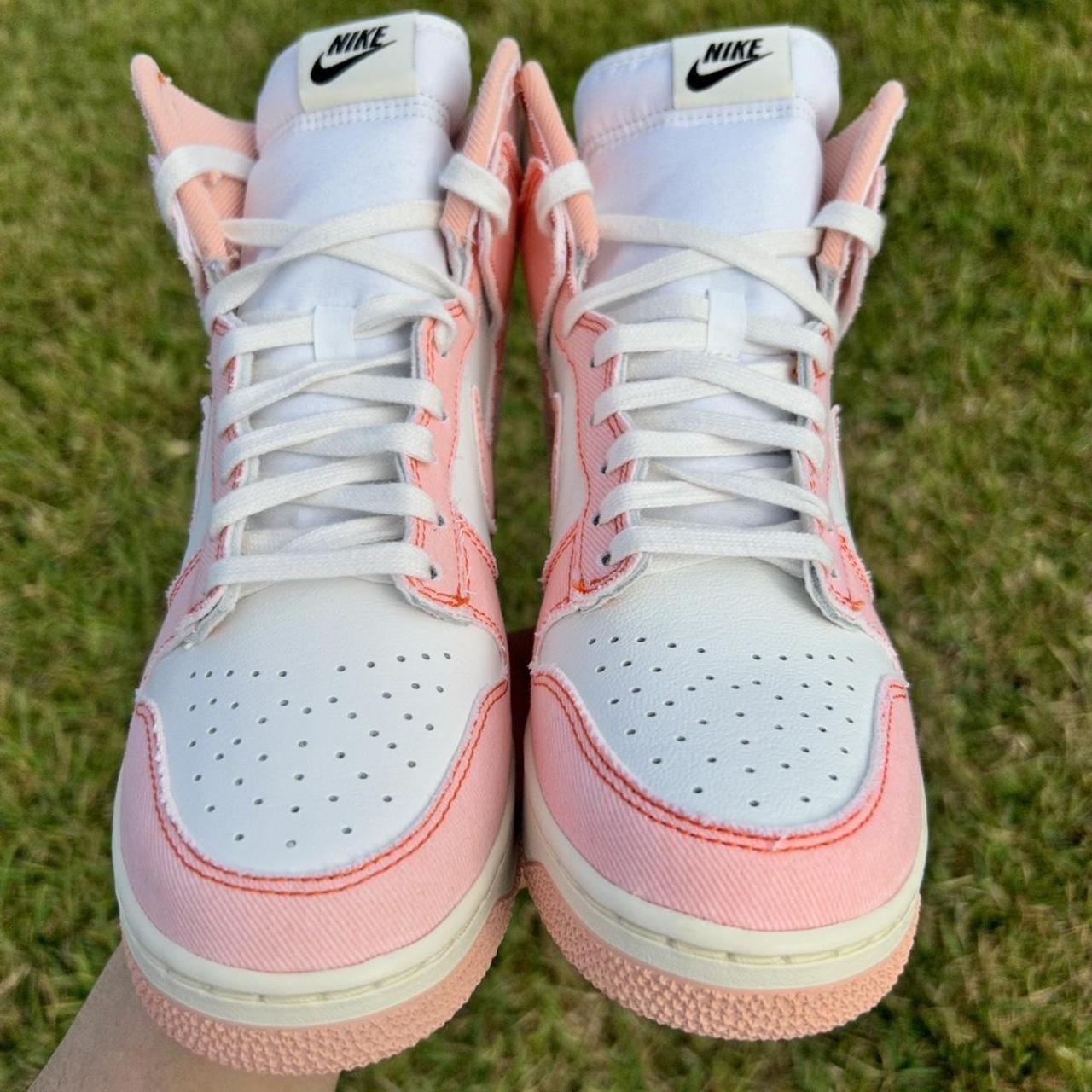 dunk high pink green