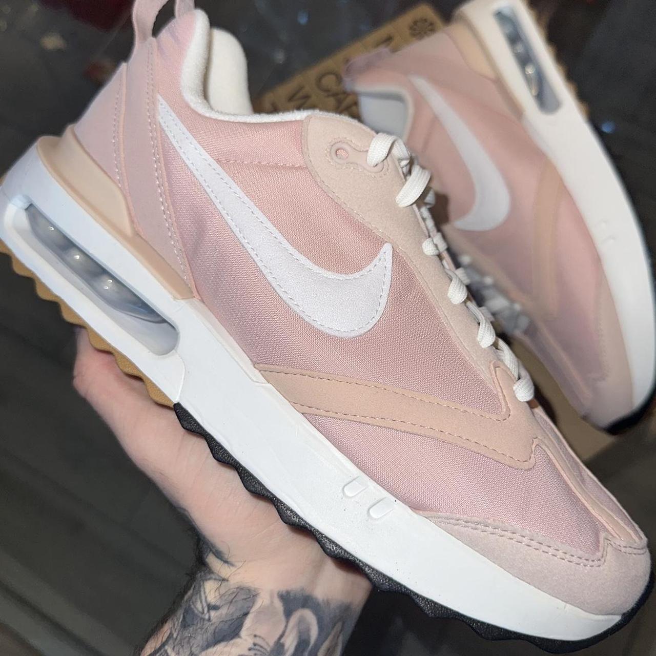 nike air suede pink