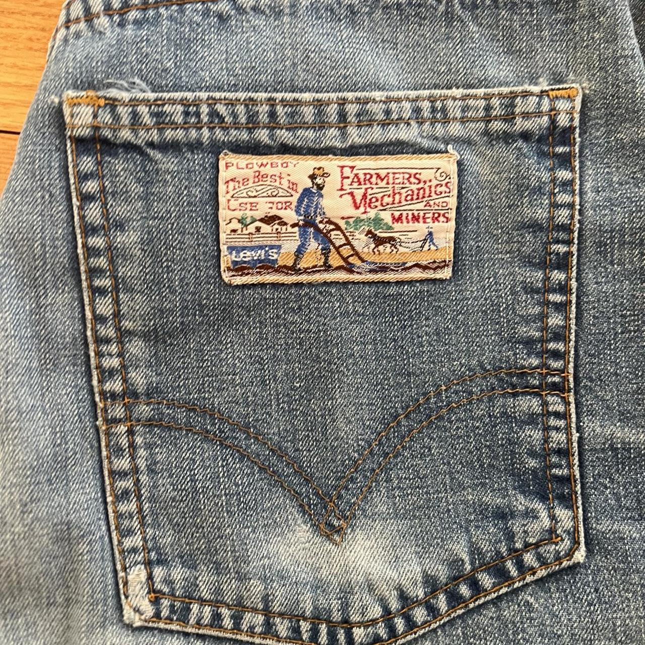 1970s Farmers, mechanics, and miners jeans that are... - Depop