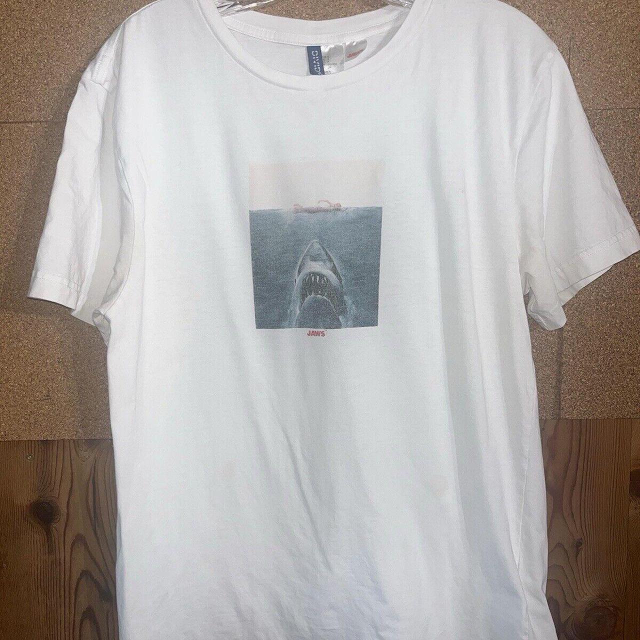 This H M Divided JAWS T shirt is perfect for any. Depop