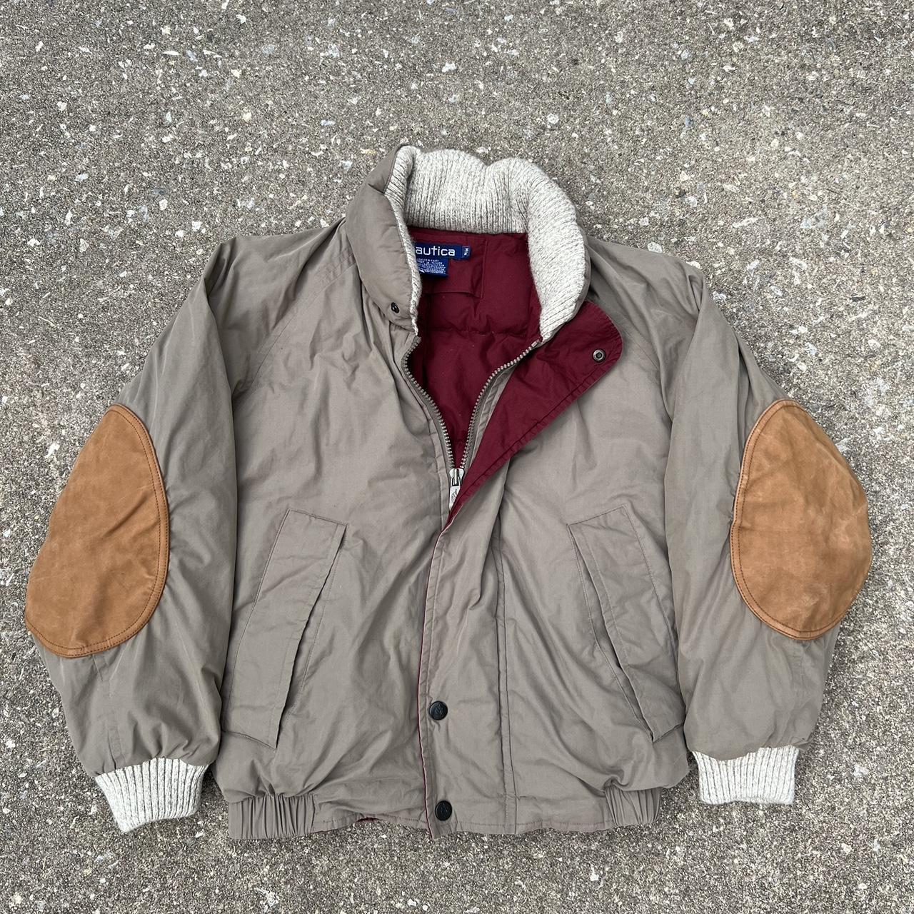 Vintage nautica bomber on sale jacket