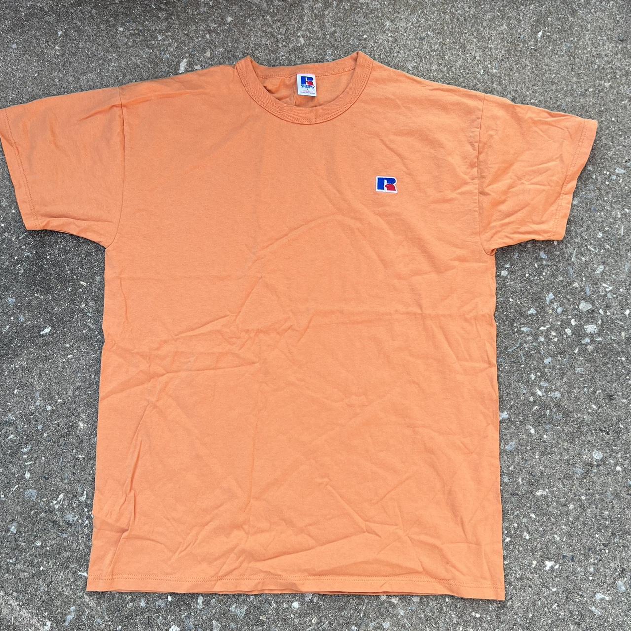 Pre-owned T-shirt In Orange