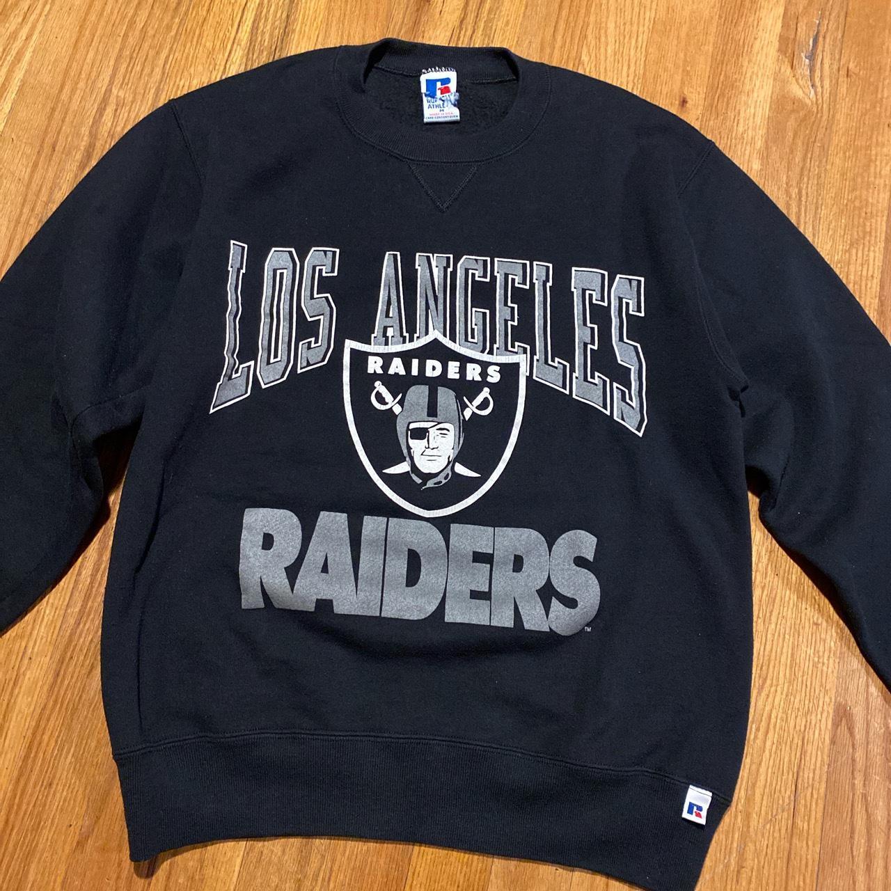 Vintage raider sweatshirt Rare vintage 90s Los... - Depop