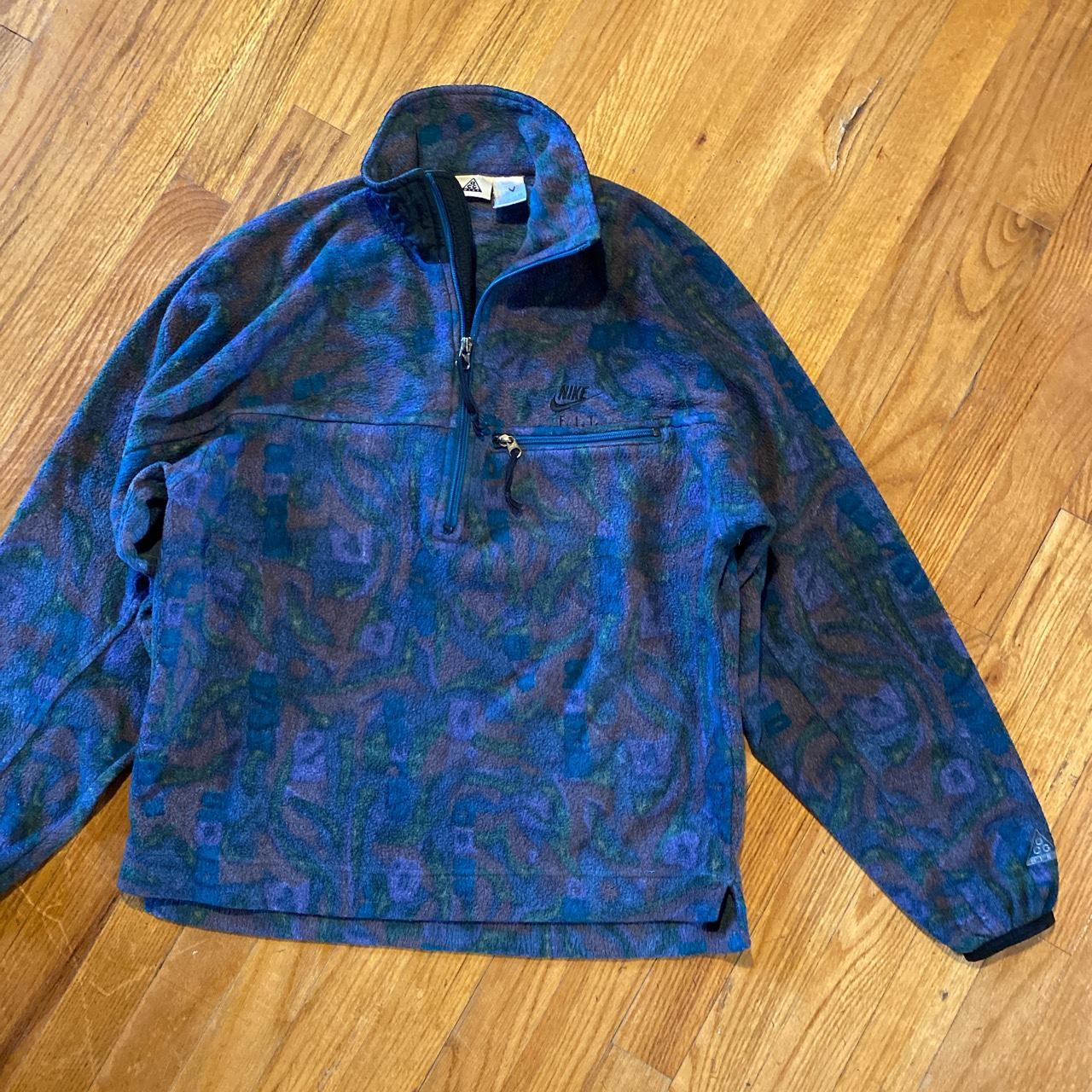 Rare early 90s vintage Nike Acg abstract all over... - Depop