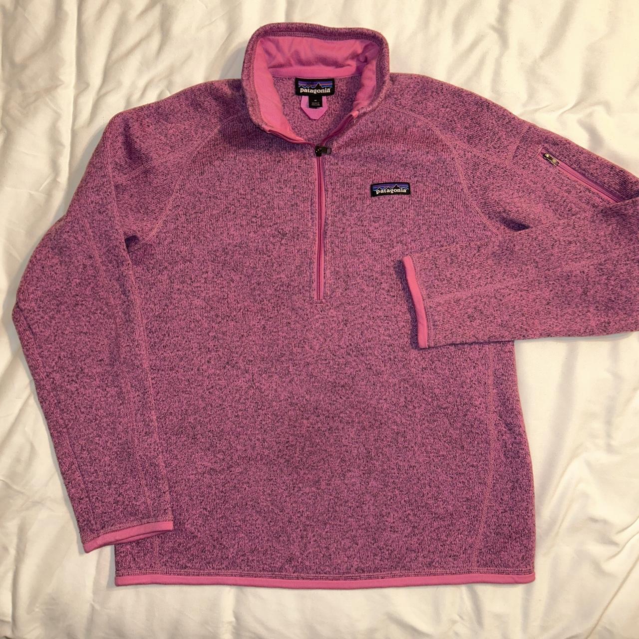 Patagonia women's better shop sweater kiln pink