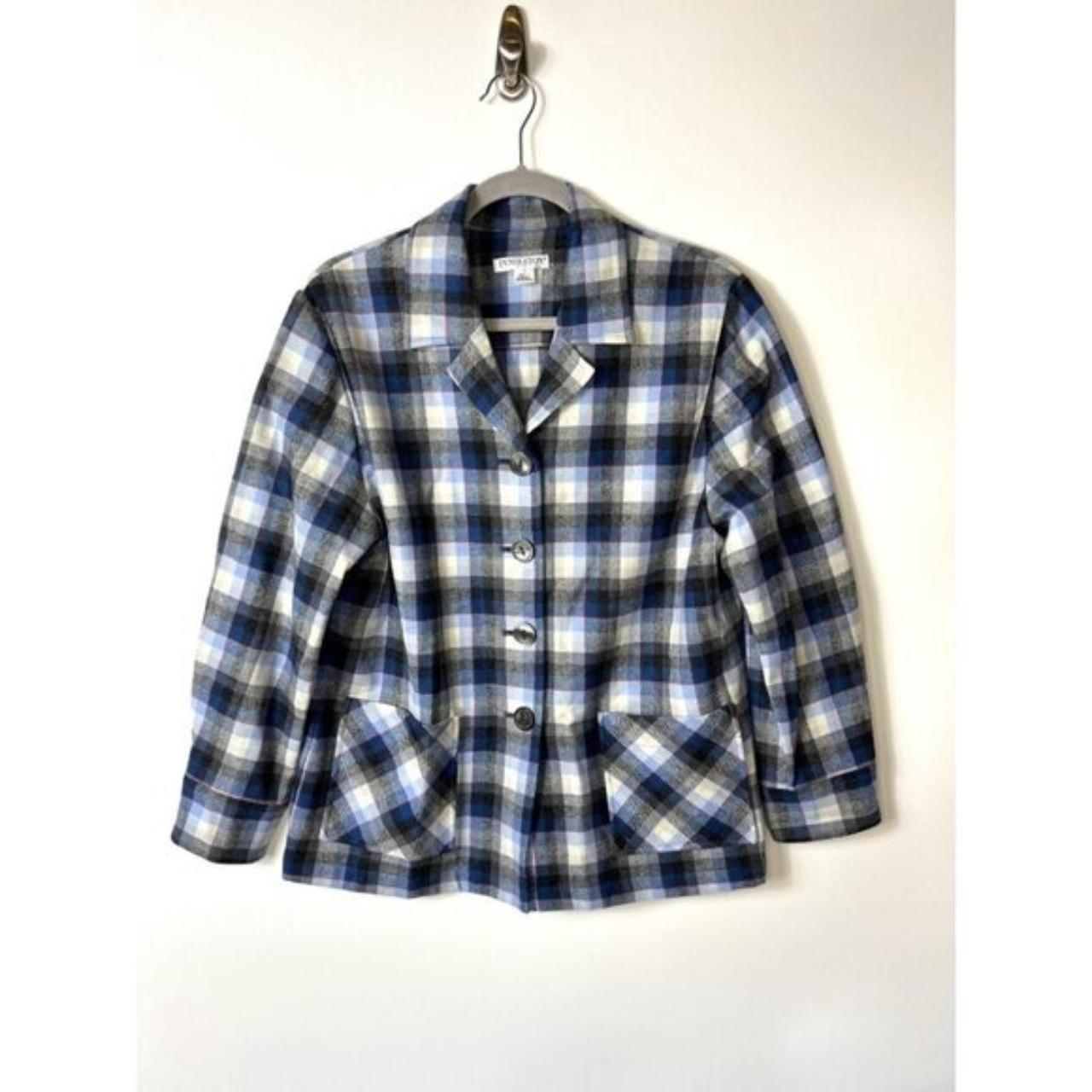 Pendleton Women's Shacket Jacket - Blue/Multi - X… - image 2