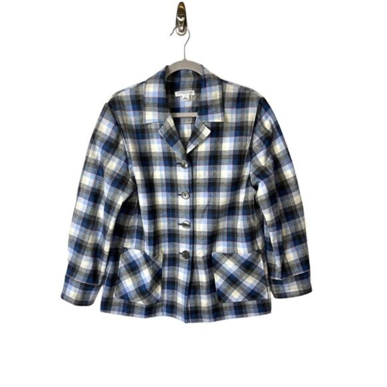Pendleton Women's Shacket Jacket - Blue/Multi - X… - image 1