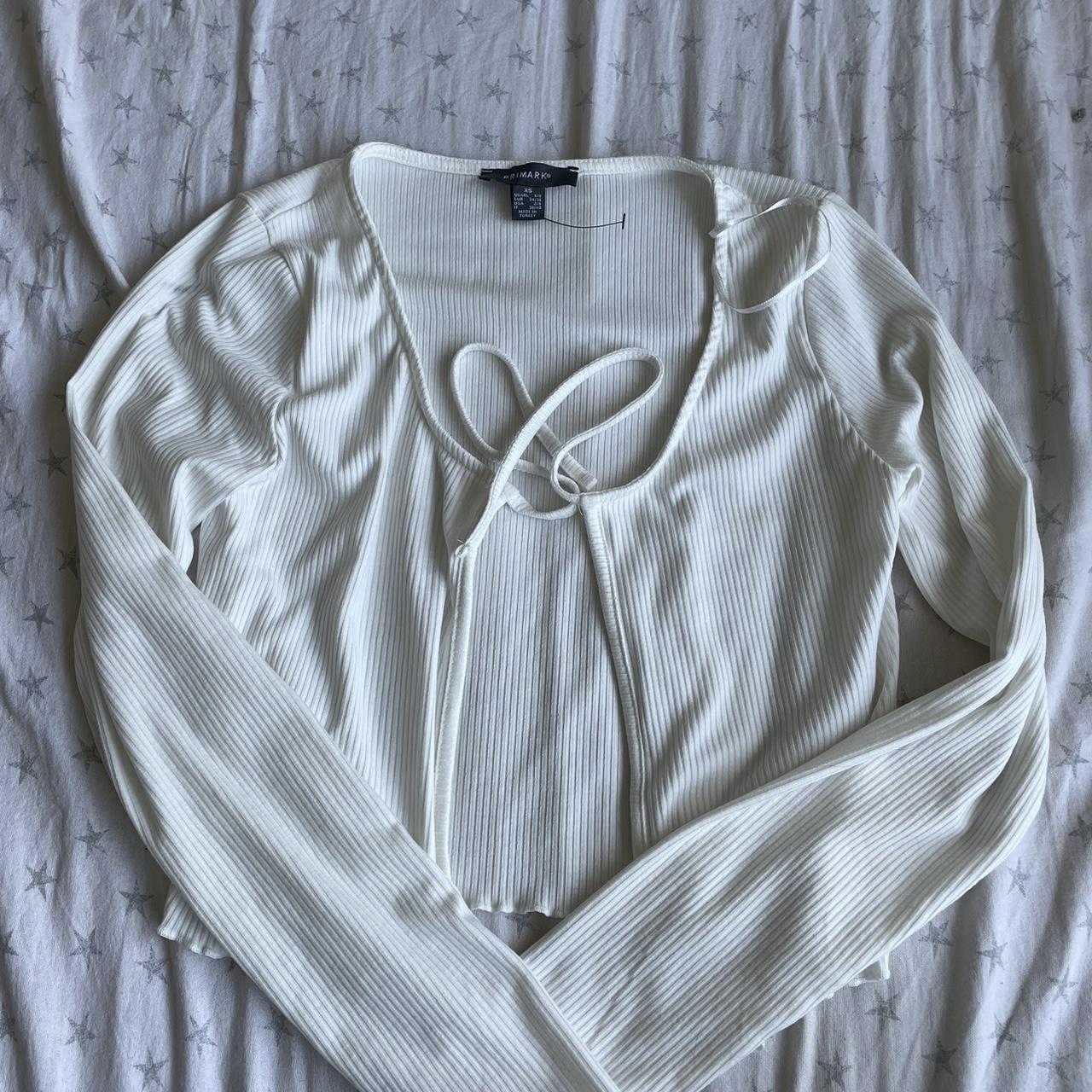 Primary long sleeve tie up cardigan, really cute and... - Depop