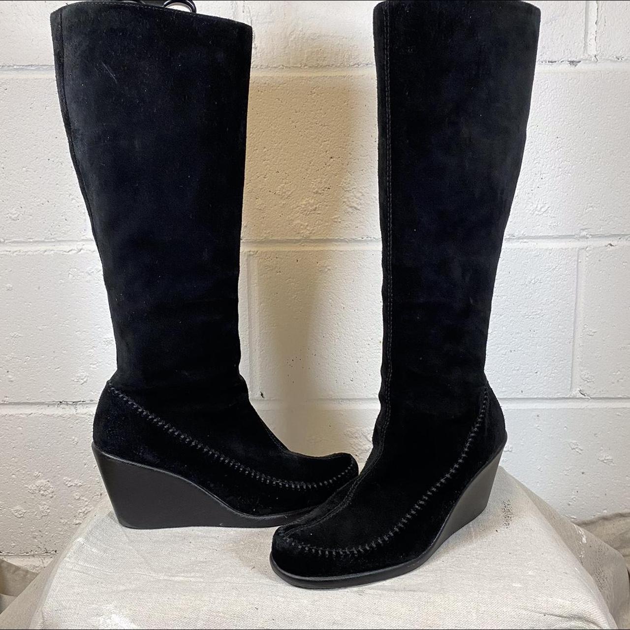 Aerosoles wedge outlet boots