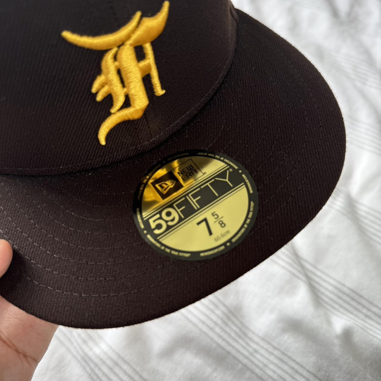 帽子 New Era Fear of god Houston Astros Men's New Era x Fear of God Navy/Orange Houston Astros