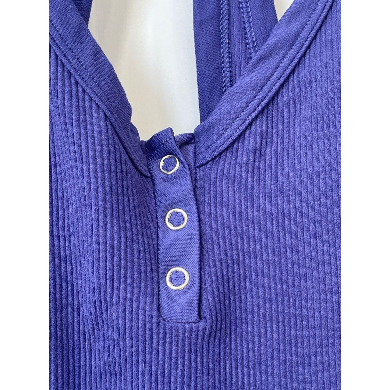 Preloved Women's Crop top - Blue - XL – Free Peop… - image 4