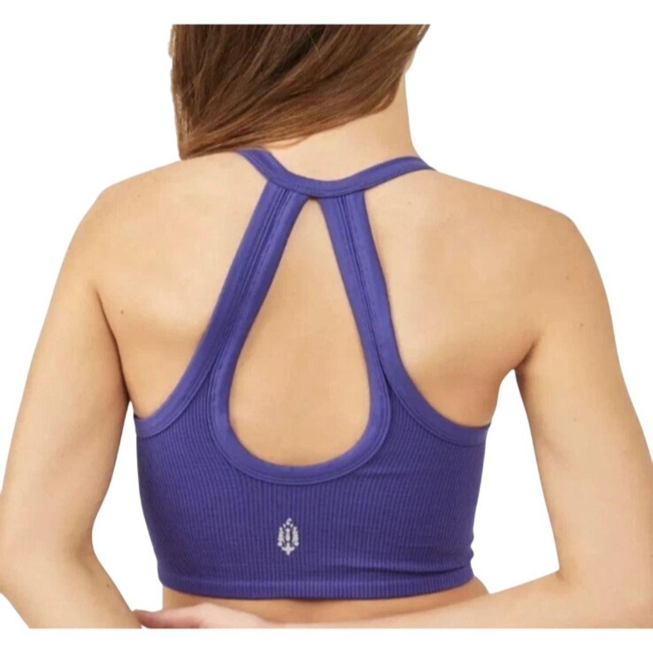 Preloved Women's Crop top - Blue - XL – Free Peop… - image 1