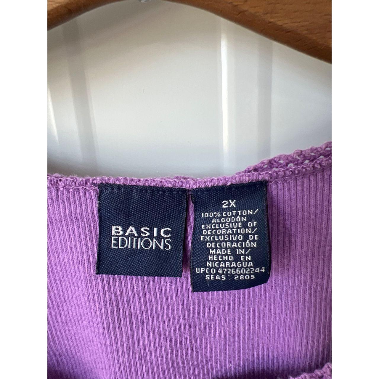 Preloved Women's Blouse - Purple – Basic Editions… - image 4