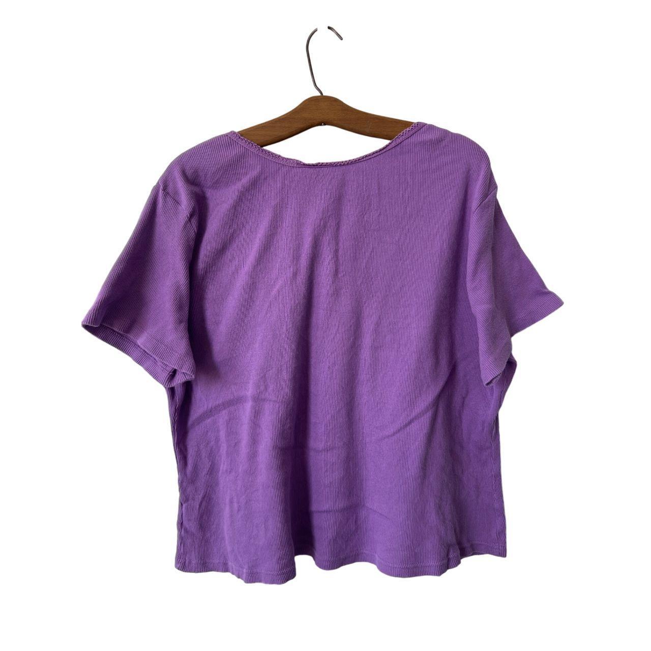 Preloved Women's Blouse - Purple – Basic Editions… - image 2