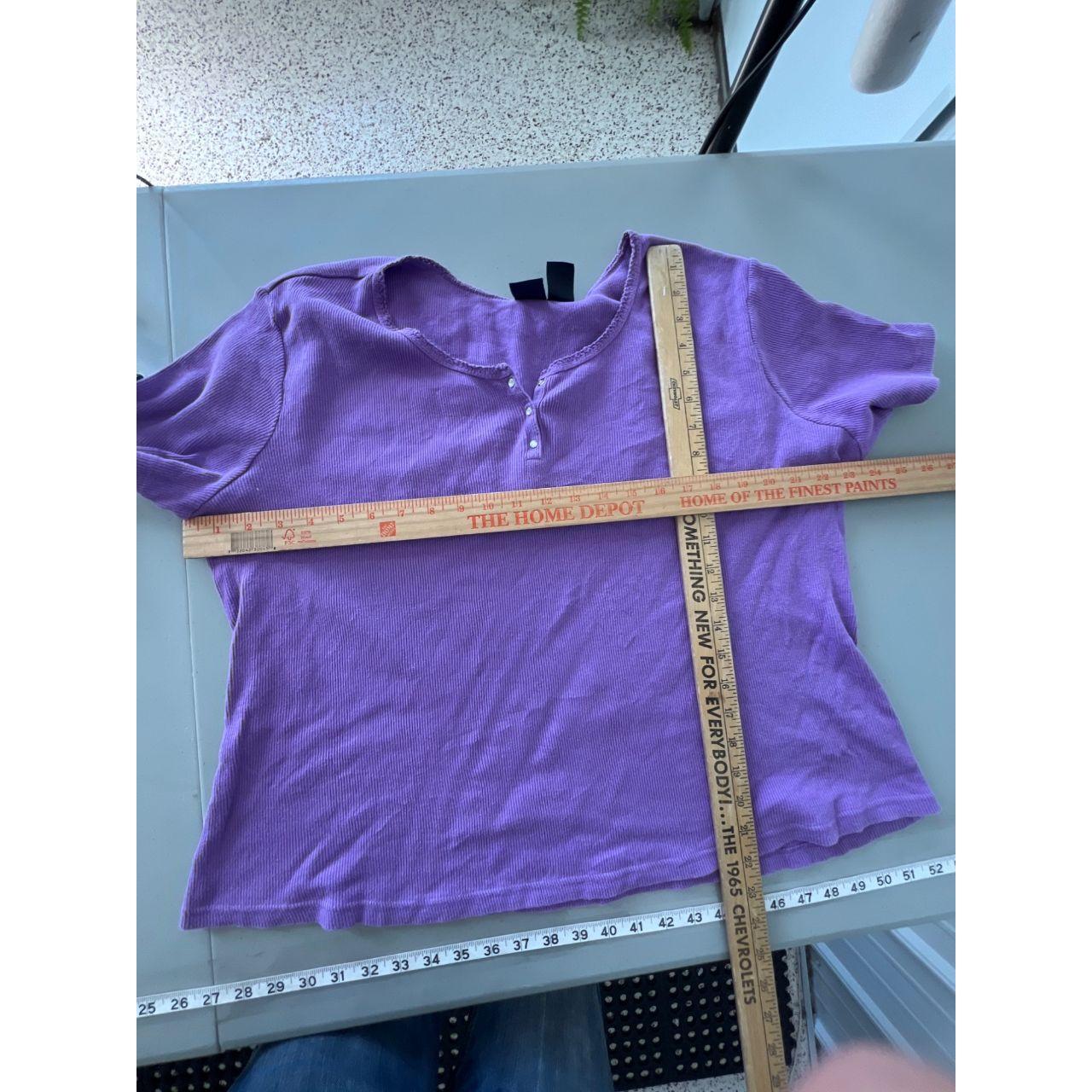 Preloved Women's Blouse - Purple – Basic Editions… - image 5