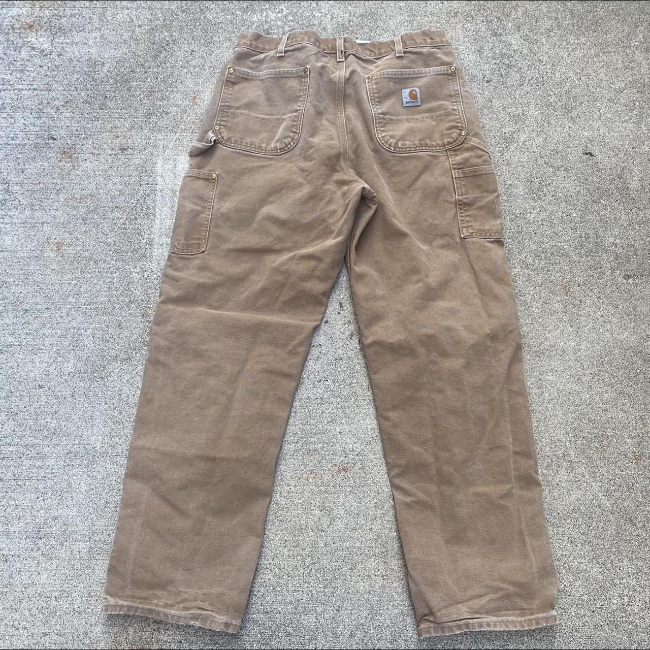 vintage Carhartt double knee pants unisex 36W x... - Depop