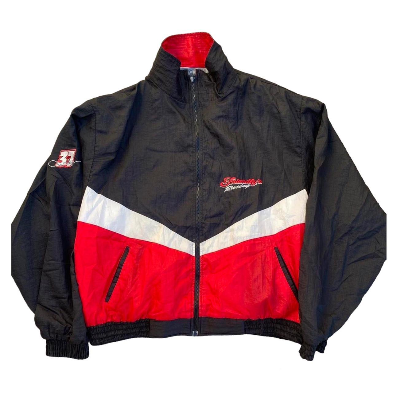 vintage racing car windbreaker unisex XL nice... - Depop