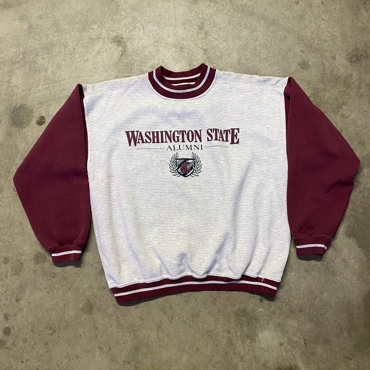 Vintage 90s Washington State Cougars Football Crewneck sweatshirt