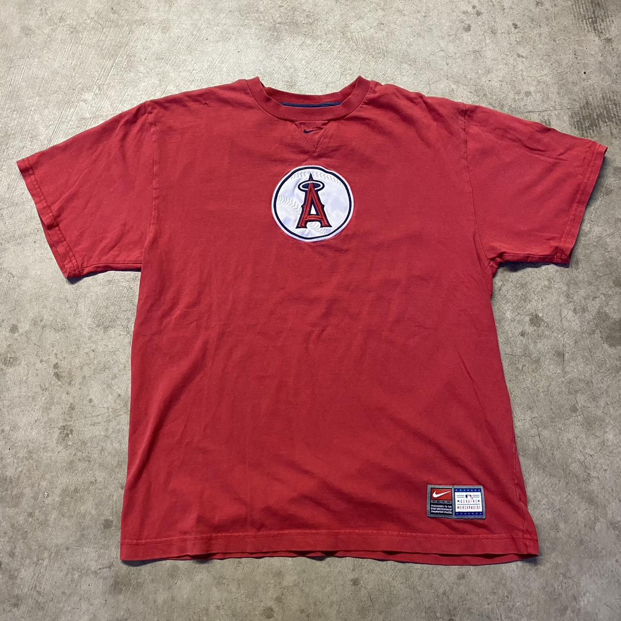 LA Angels baseball Nike t-shirt Era: modern - Depop