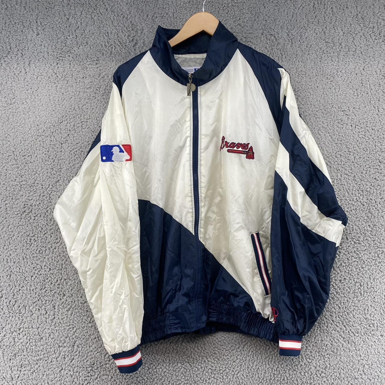 Maker of Jacket MLB Atlanta Braves Vintage Pro Player Leather