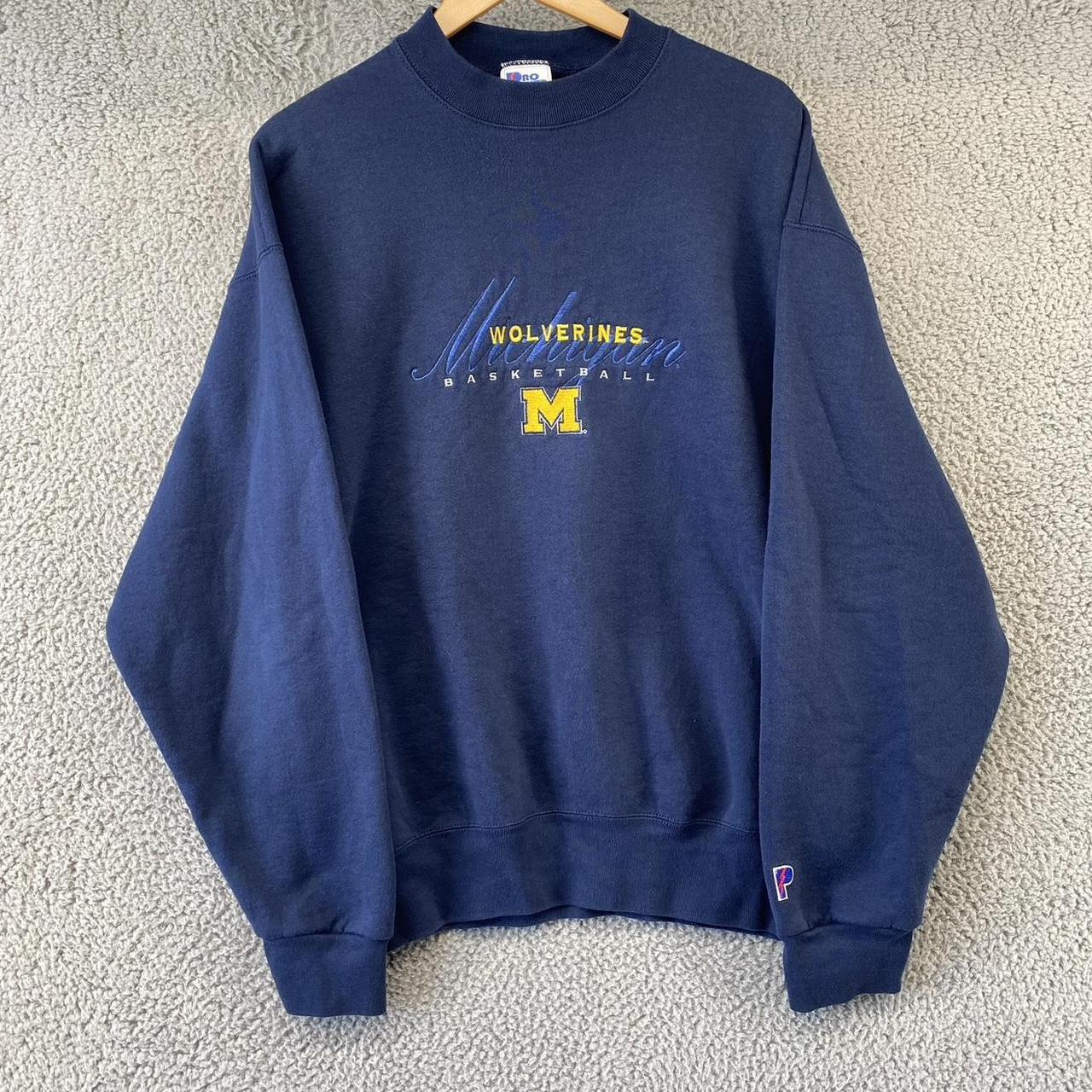 university of michigan sweatshirt UM... - Depop