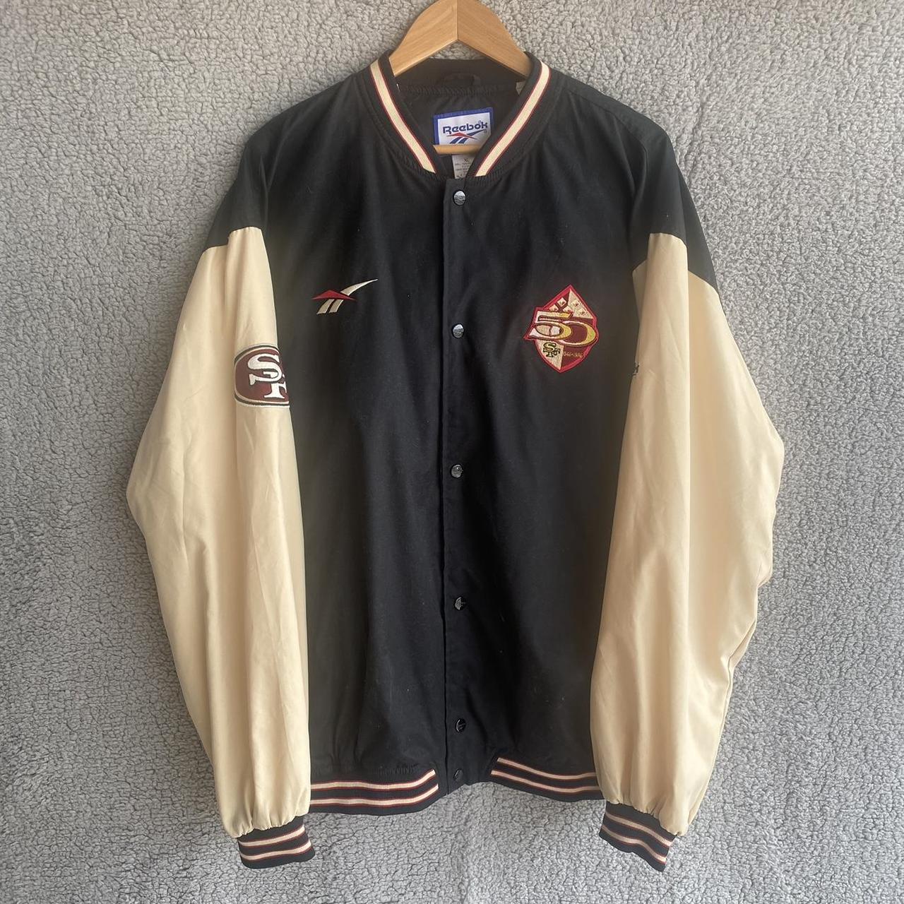 reebok 49ers jacket