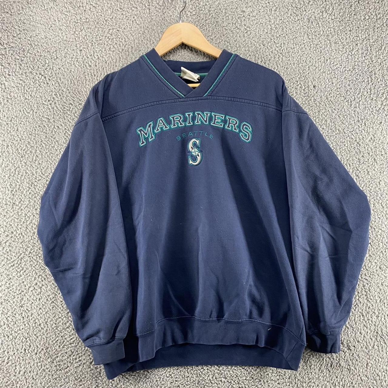 seatte mariners sweatshirt vintage lee mlb... Depop