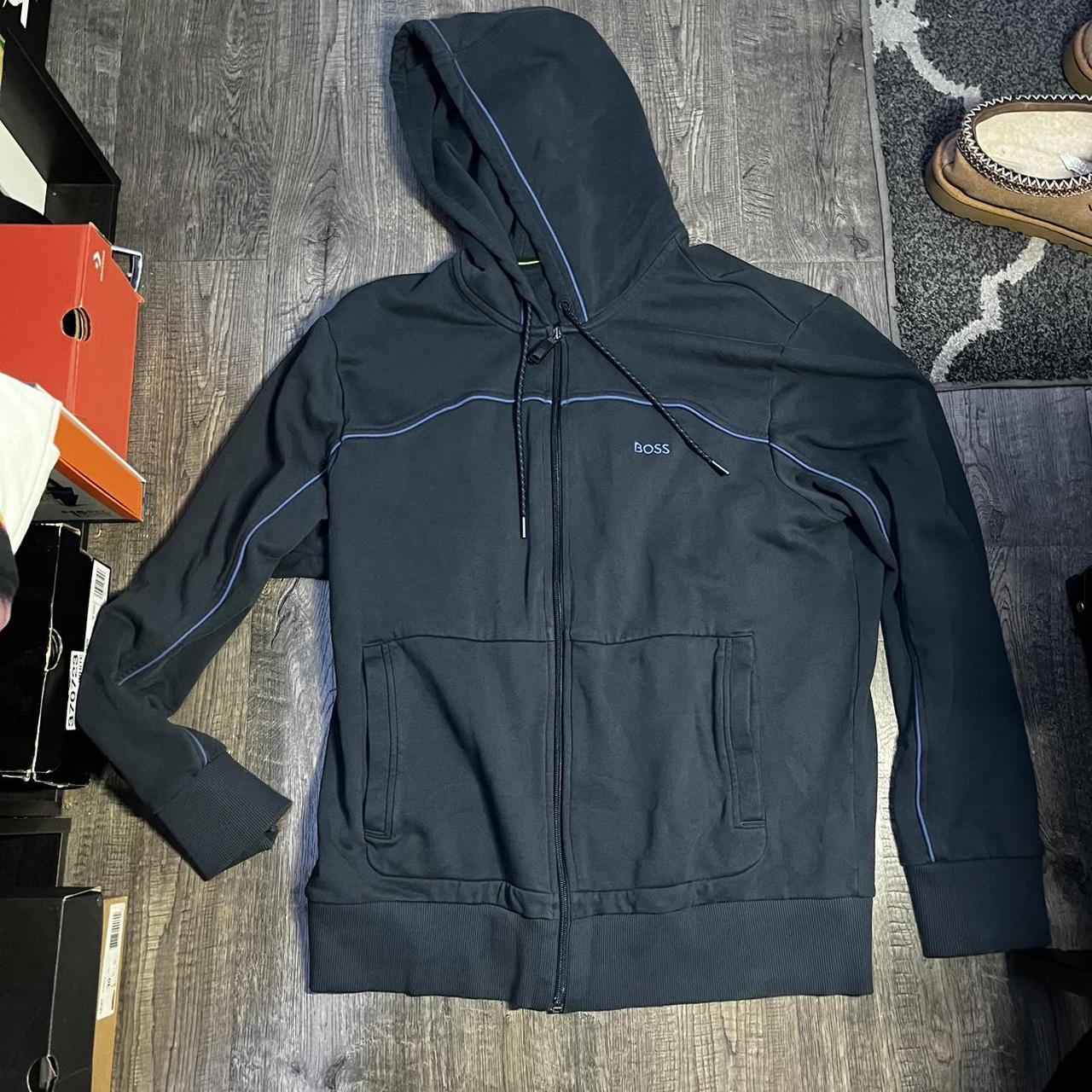 Hugo boss deals slim fit hoodie