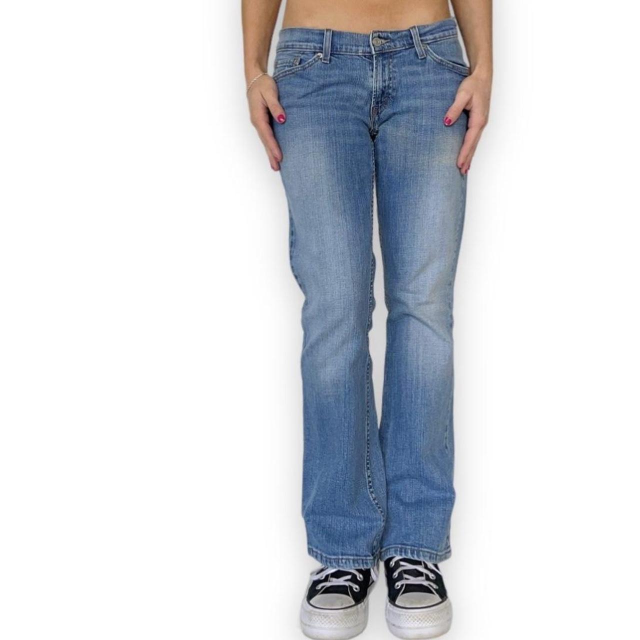 Levi's 524 low rise bootcut best sale jeans