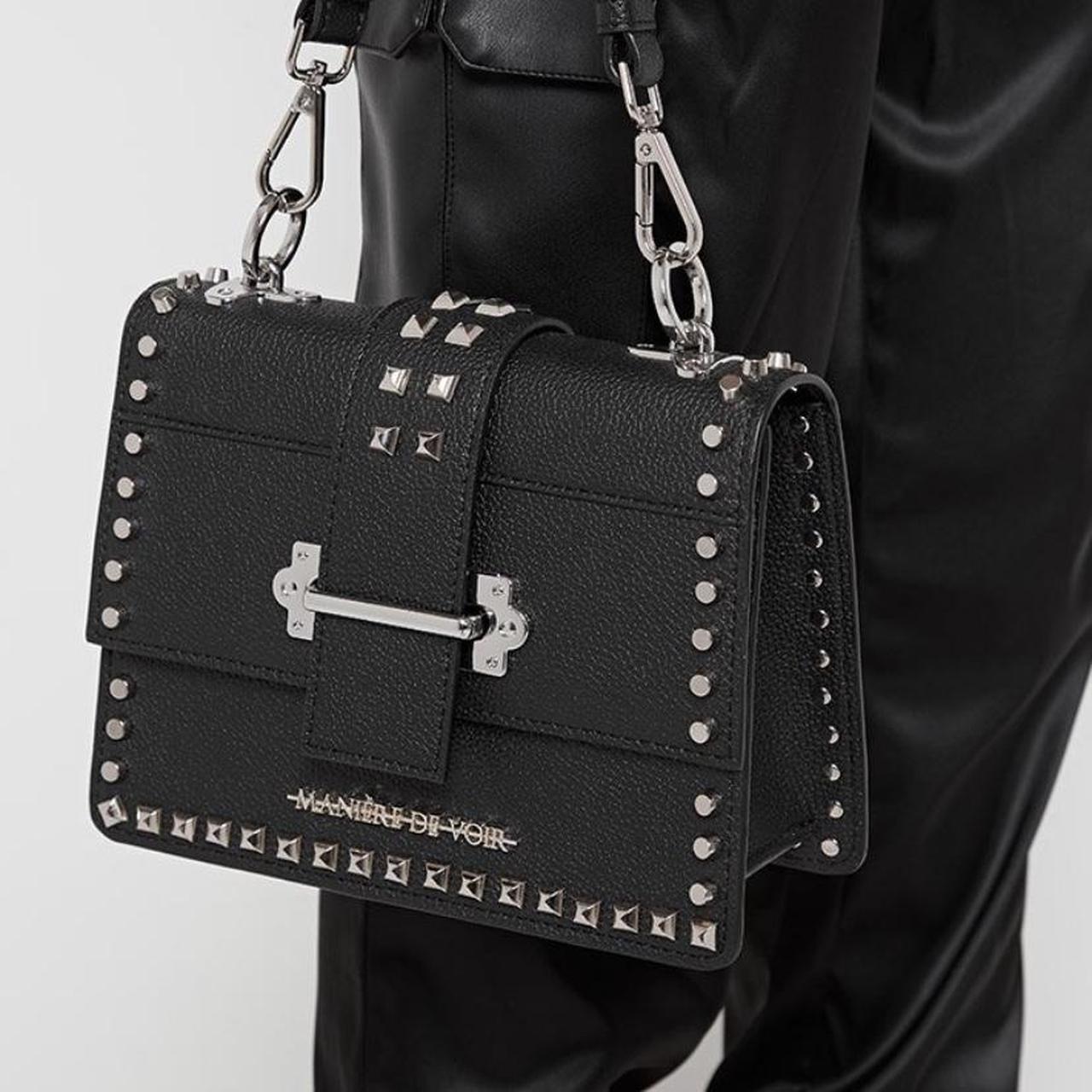 Cahier studded discount leather crossbody bag