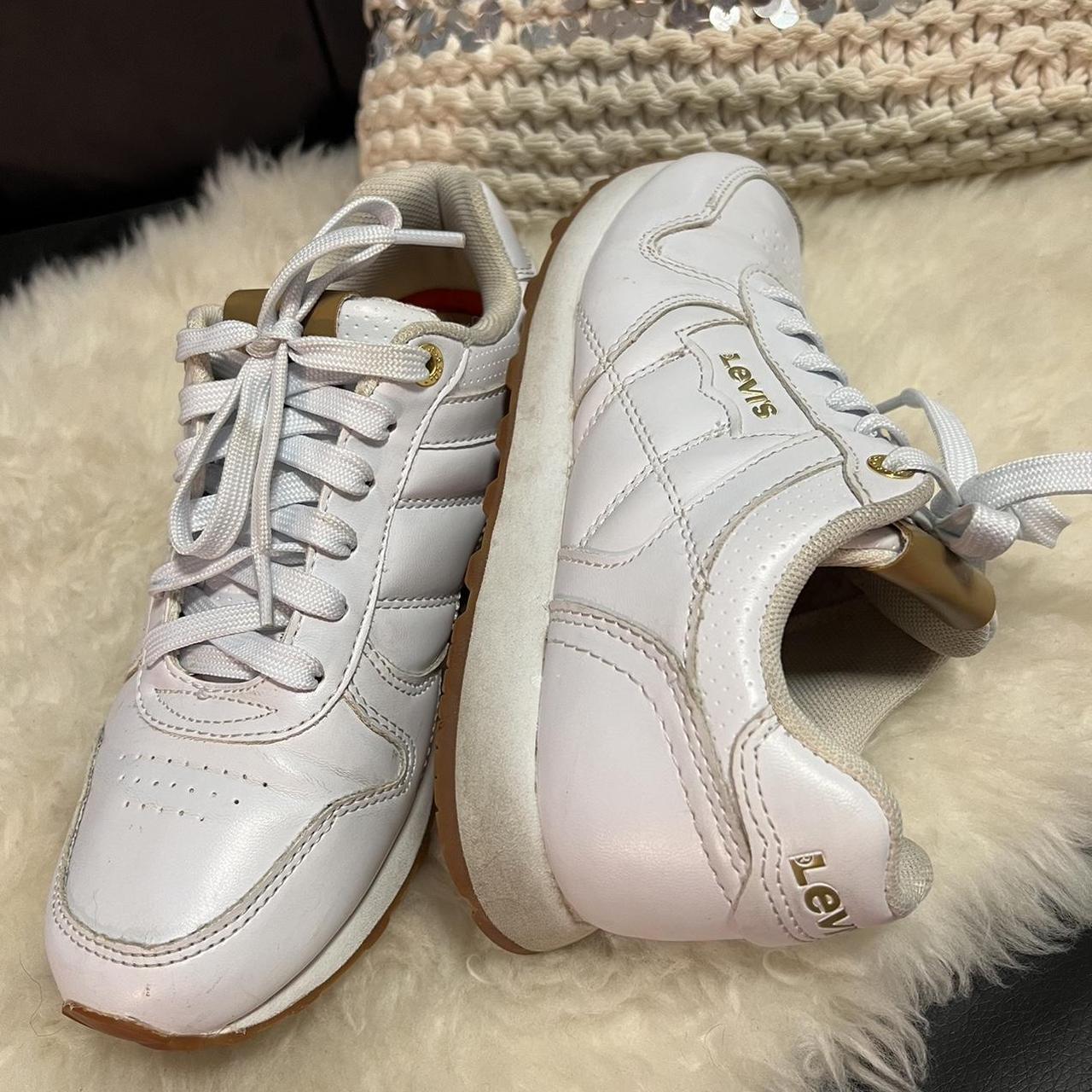 White 2024 levis trainers