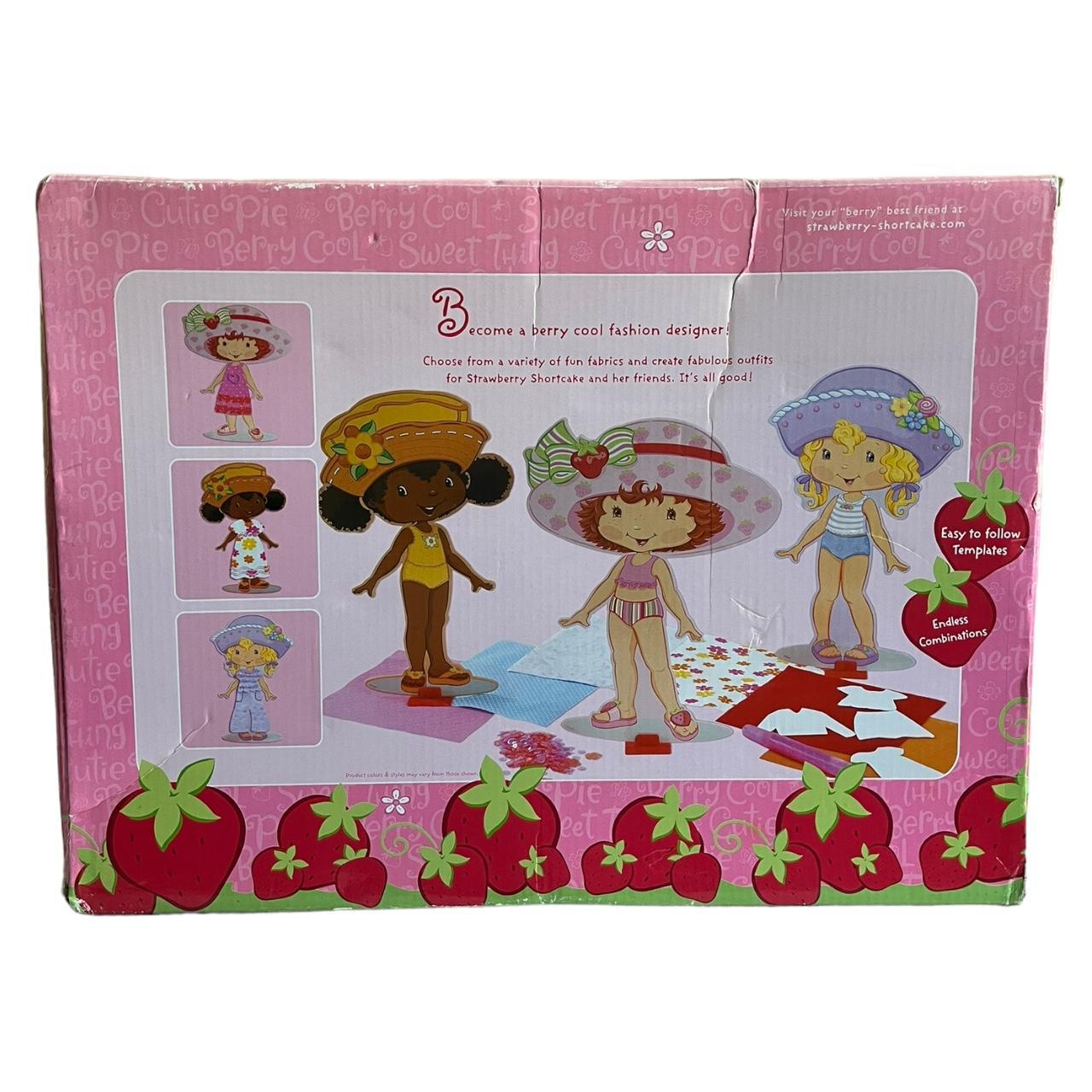 Strawberry shortcake paper store dolls