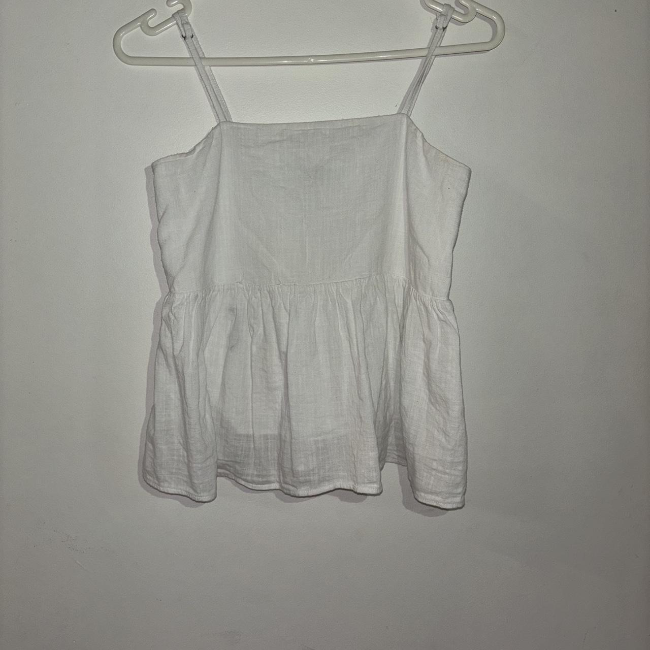 Perfect stranger White top Great condition Size 6 $15 - Depop
