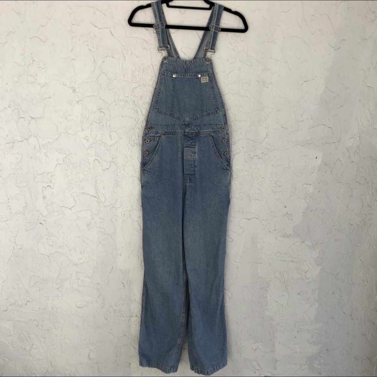 Vintage guess denim overalls!!! One of the cutest... - Depop