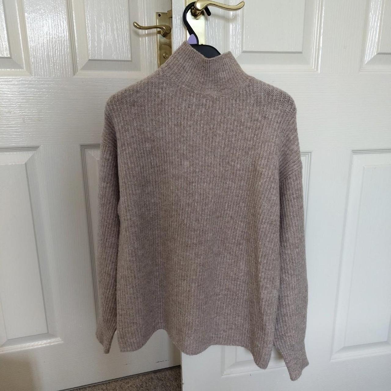 F&F Women's Tan and Brown Jumper | Depop