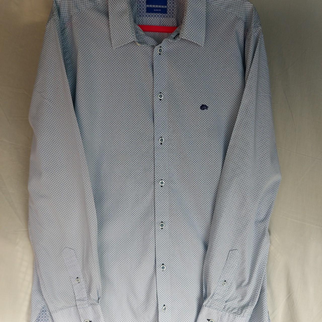 Lupi Romani Designer Shirt Mens Size Large Slim Fit... - Depop